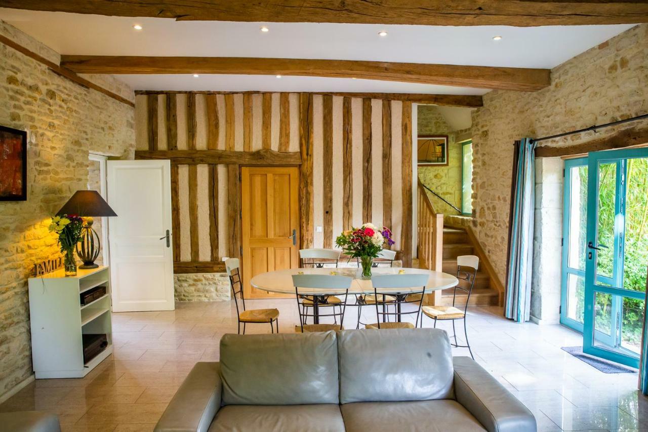 La Ferme De L'Oudon & Spa Berville  Exteriér fotografie