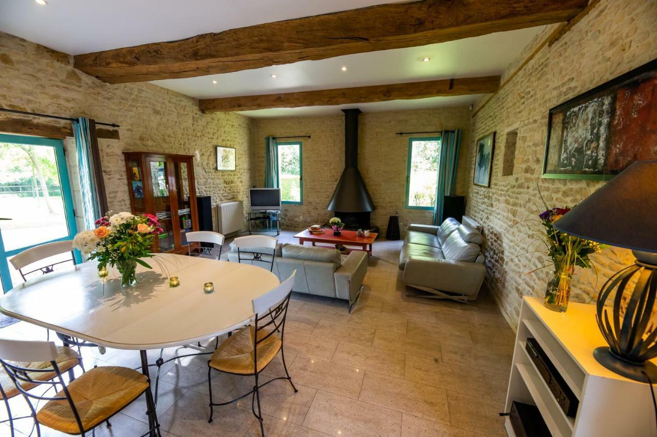 La Ferme De L'Oudon & Spa Berville  Exteriér fotografie